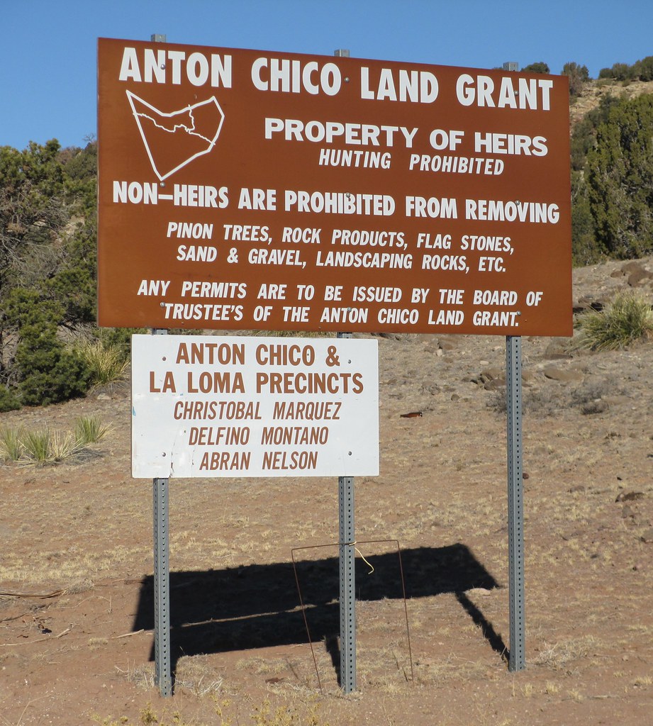 Anton Chico Land Grant Sign (Anton Chico, New Mexico) Flickr
