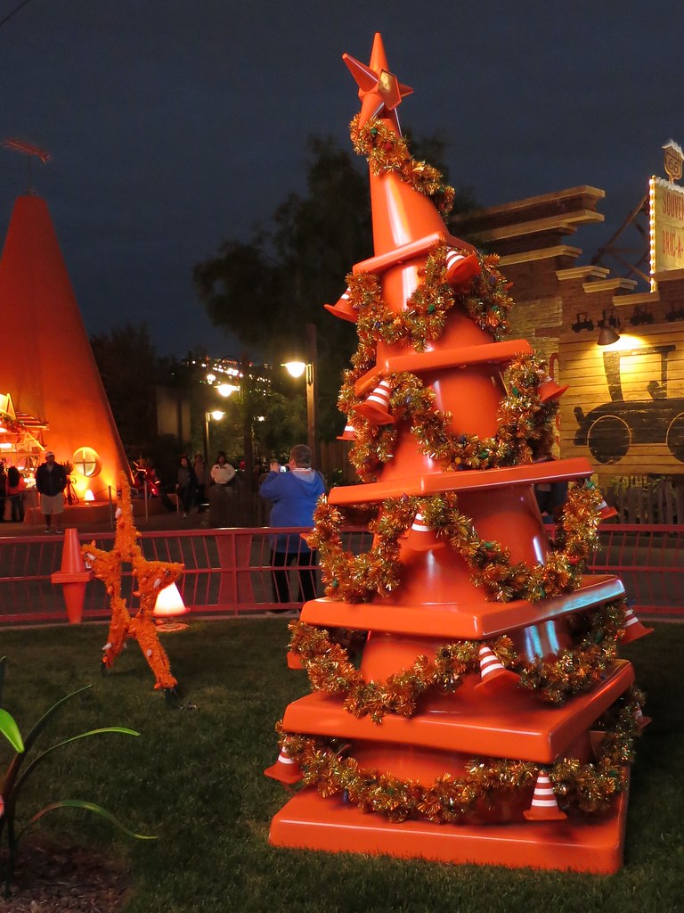 Cone Christmas Tree California Adventure Anaheim, CA Decem