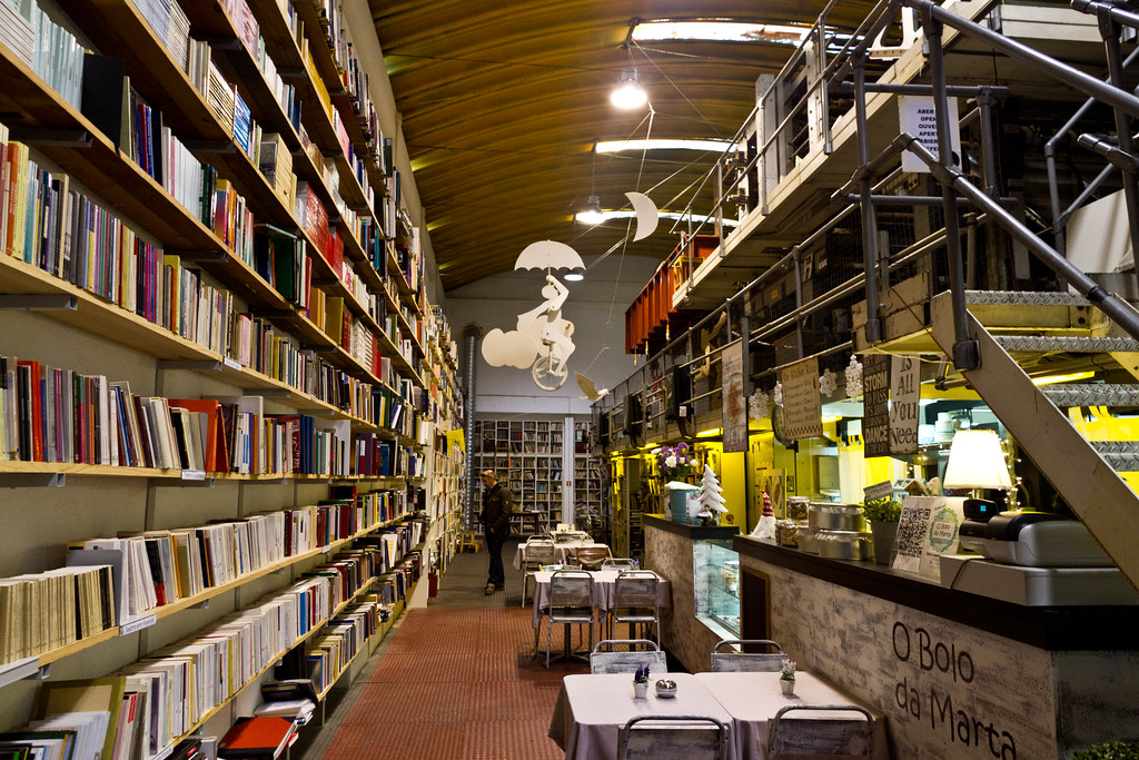 LIbrary LX factory a place to be in Lisbon where urban c… Flickr