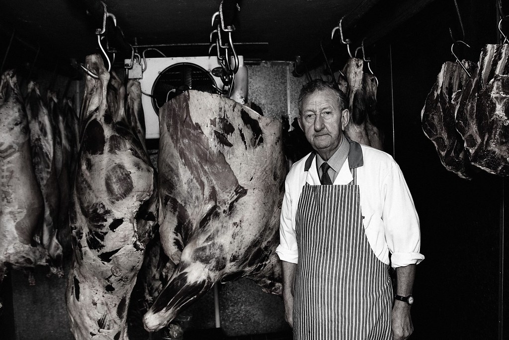 Jerry the Butcher Taken in his Coldroom at Kenmare , Co Ke… Flickr