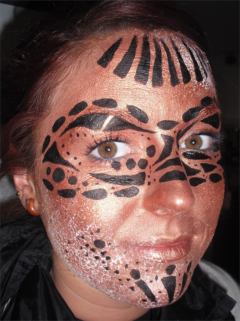 Tribal Face Paint by Sian Stone SianStone Flickr