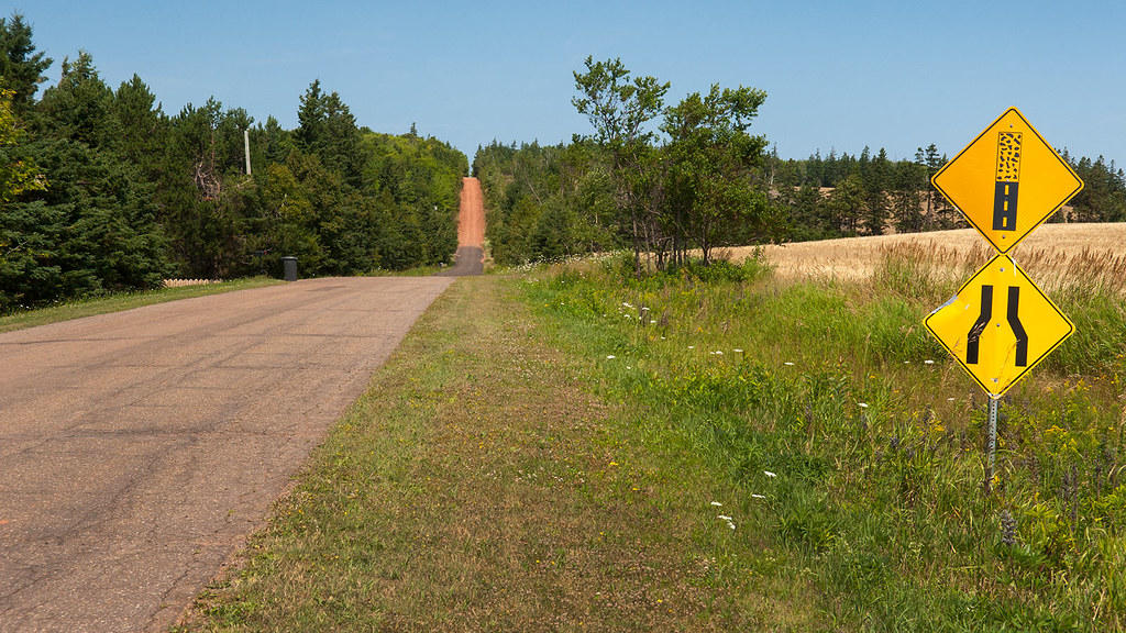 County Line Road between Routes 101 and 103 in Irishtown /… Flickr