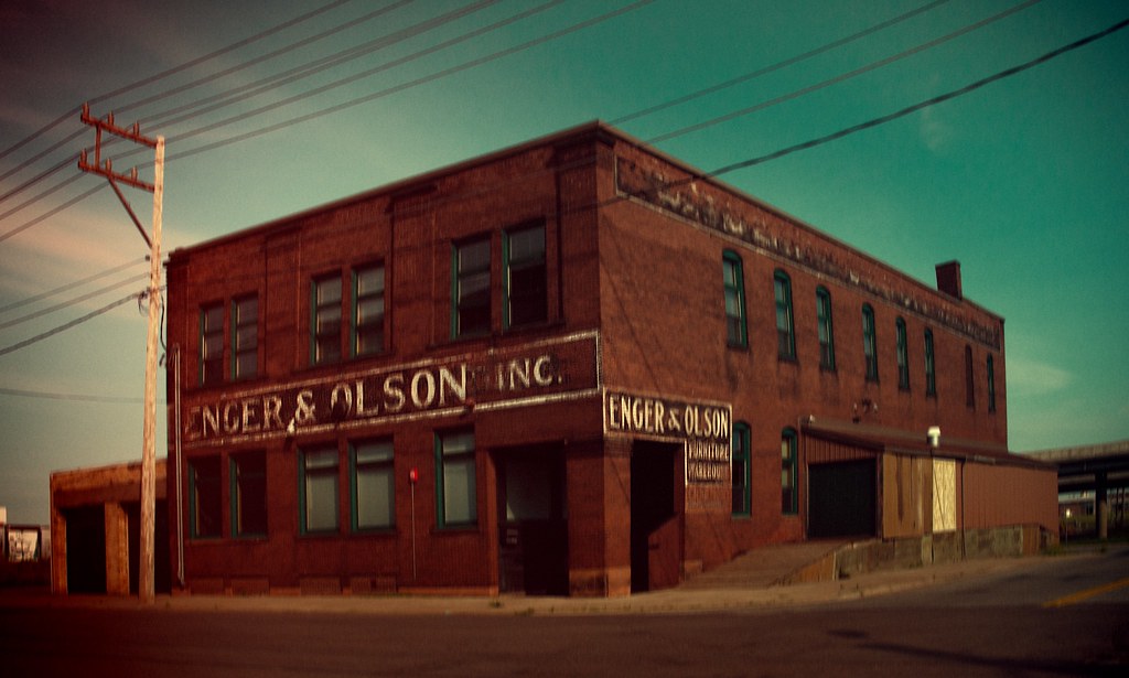 Enger & Olson Furniture Warehouse Duluth, down in the very… Flickr