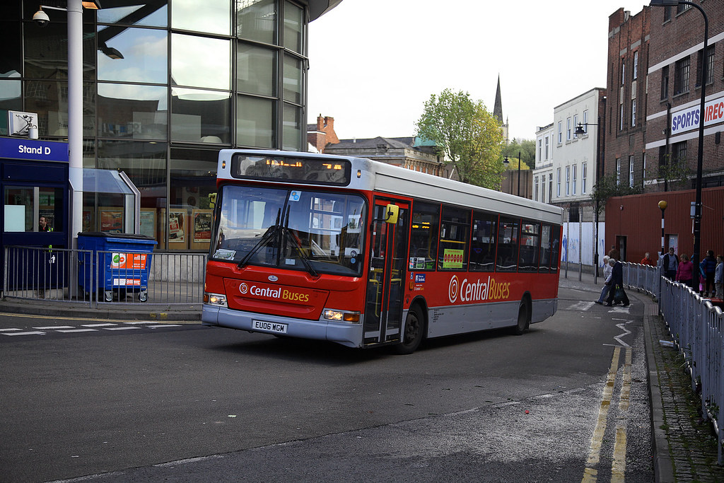 Central Buses EU06 WGM 74 Walsall Bus Station With a nice … Flickr
