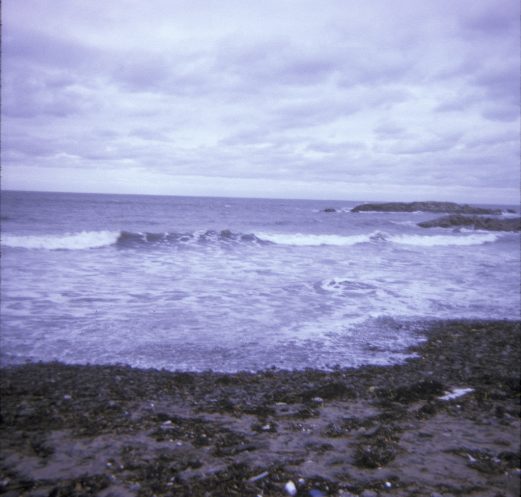 Sandy Beach, Cohasset, in winter Winter 1974, (view to eas… Flickr
