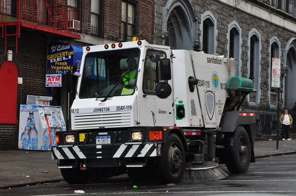 NYC Sanitation Sweeper Triborough Flickr