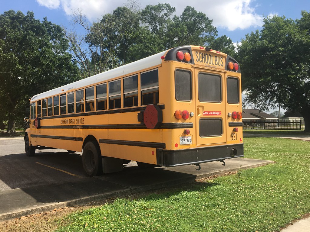 Ascension Parish Public Schools (Bus 521) andre schexnayder Flickr