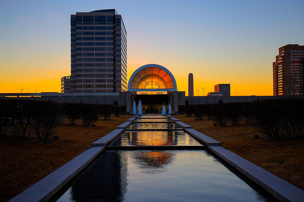 A Hallmark Sunset The Headquarters of Hallmark Cards. Suns… Flickr