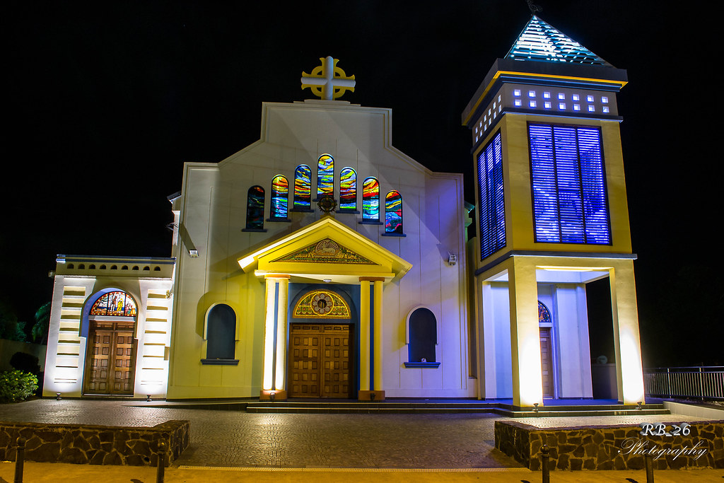 Eglise de Rivière Salée By Night Gaël LOUIS Flickr
