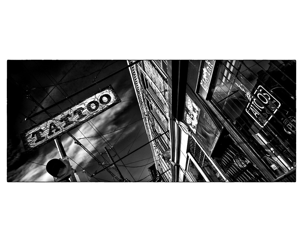 Tattoo Parlour Exterior of a Tattoo Parlour on Queen St E … Flickr
