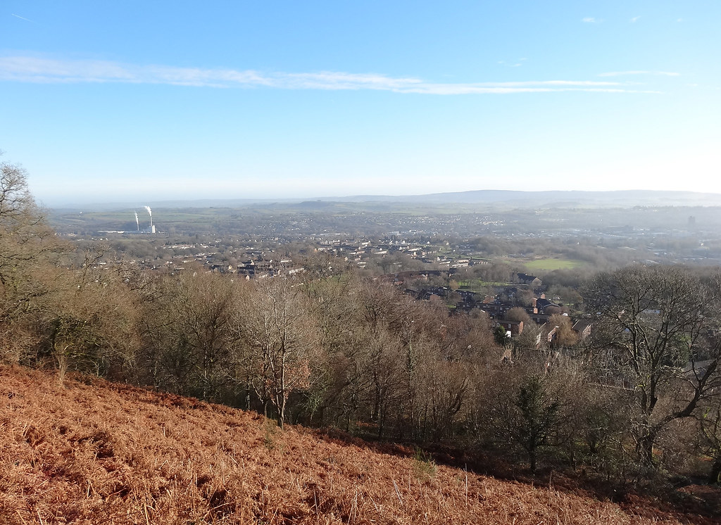 Cwmbran From Above Thornhill 11 January 2013 A clear winte… Flickr