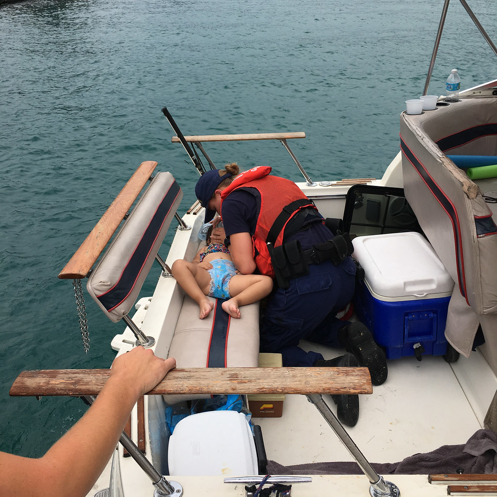 Coast Guard crew member resuscitates girl with CPR Flickr