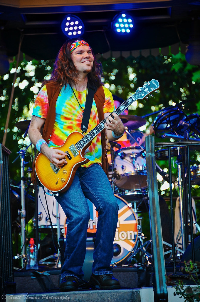 Guitar Solo Rocking with the British Revolution band in Ep… Flickr