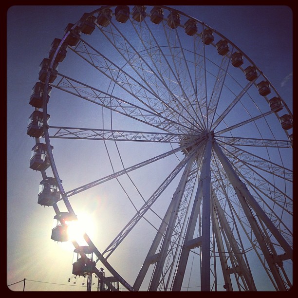 Big wheel at Winter Wonderland in Hyde Park Rev Stan