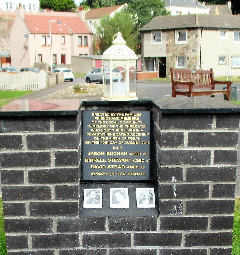 Memorial Plaque. Main Street. East Wemyss. Fife. Scotland.… Terry