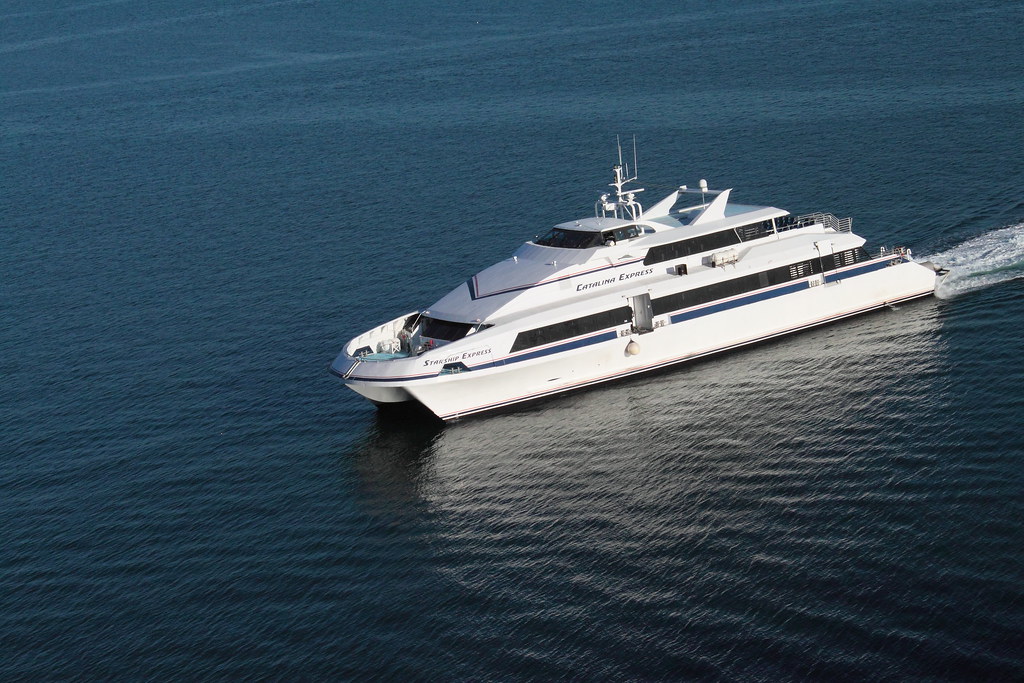 Catalina Express The Catalina Express sailing by while we … Flickr