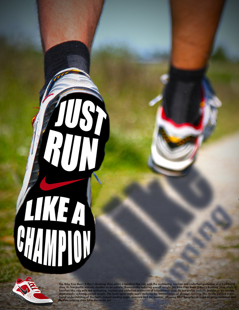 Running first Nike magazine ad gskeep Flickr