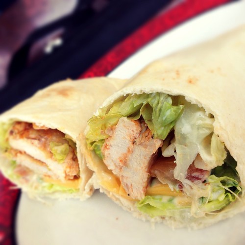 Honey Mustard Chicken Wrap San Francisco Coffee Menara… Flickr