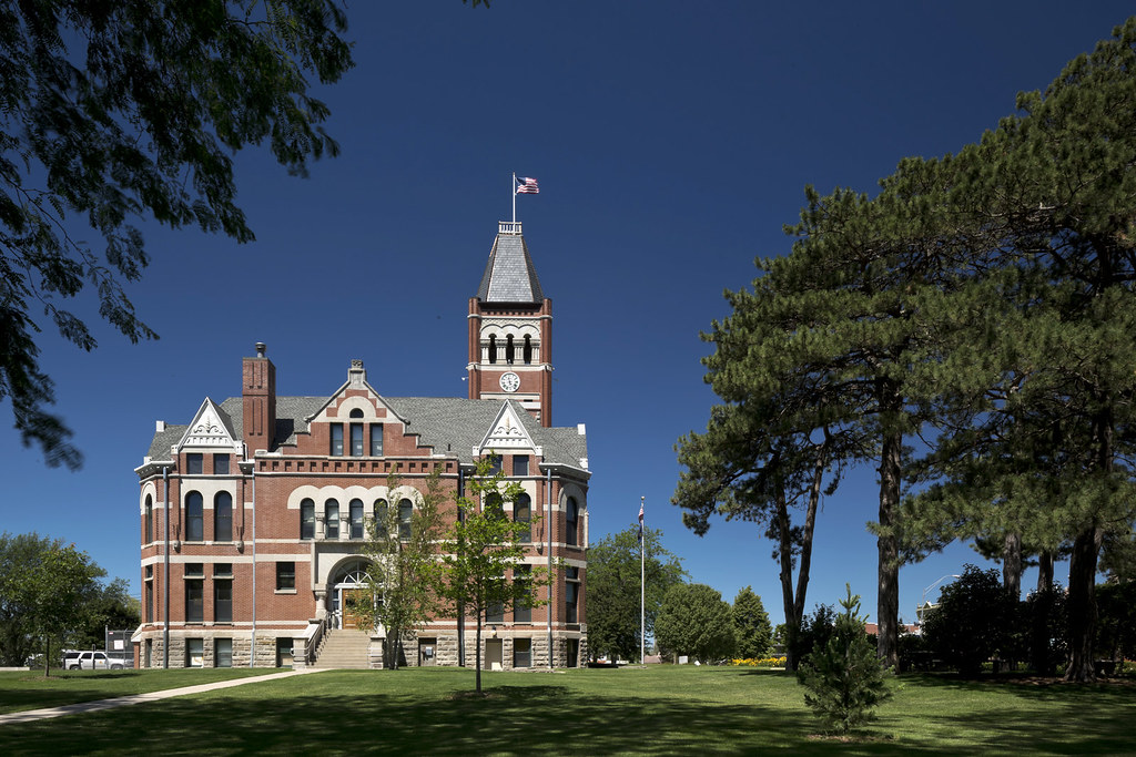 Fillmore County Courthouse 056 Geneva, Nebraska Built 18… Flickr