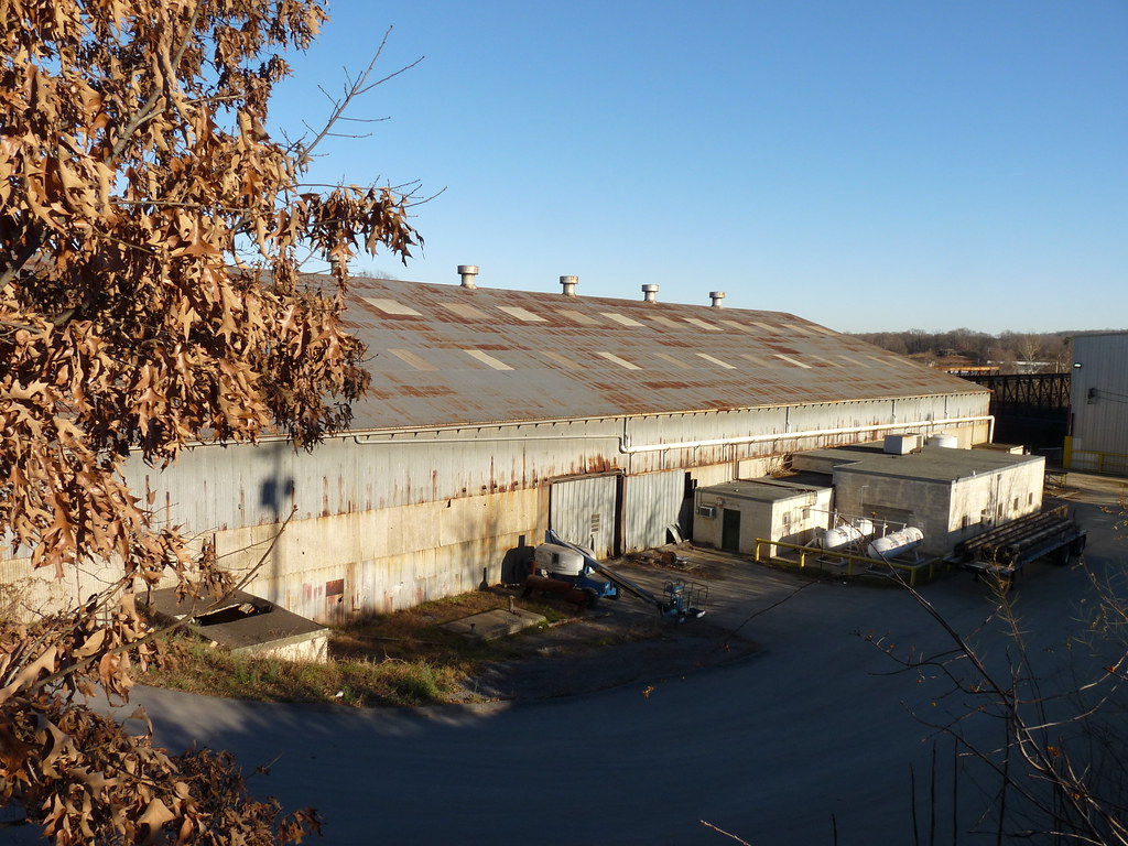 factory behind City Stadium, Lynchburg, Virginia Kipp Teague Flickr
