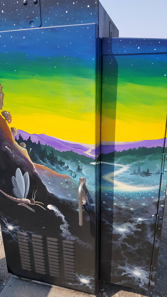 Redwood City Utility Box Mural Art Redwood City has starte… Flickr