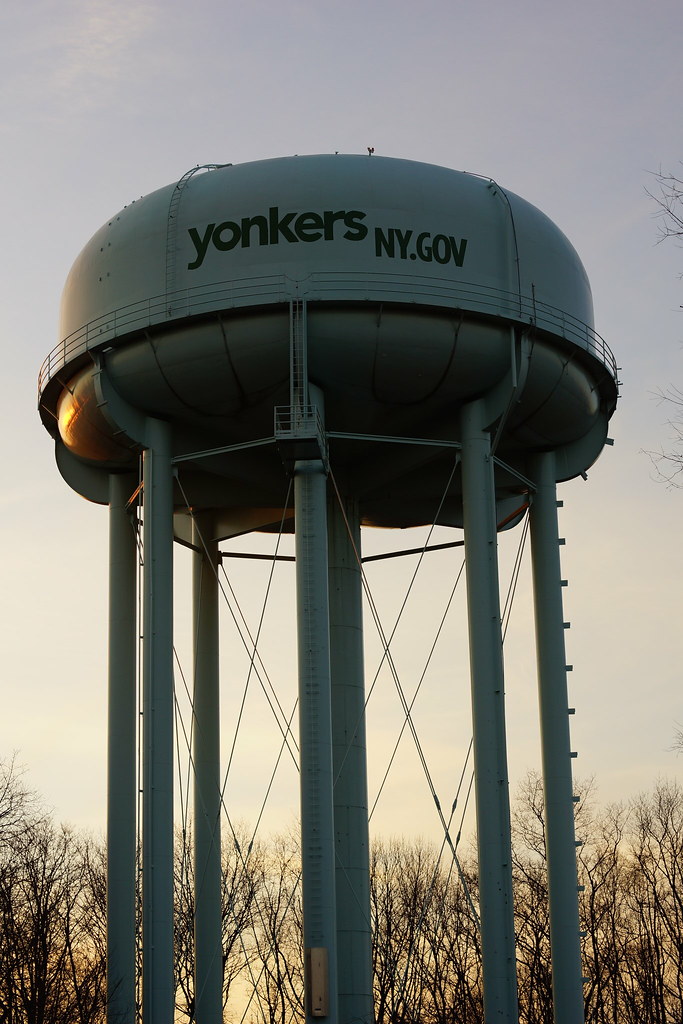 Yonkers Water Tower taken at Rory O'Moore Park in Yonkers Jonathan Ulman Flickr