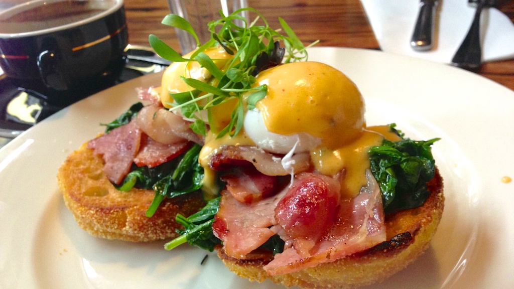 Eggs Benedict at Dukes Coffee Roasters in Windsor Eggs Ben… Flickr