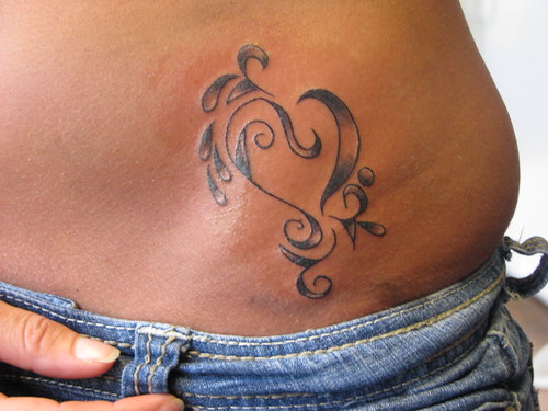 Little Filigree Heart Fast Lane Tattoo Flickr