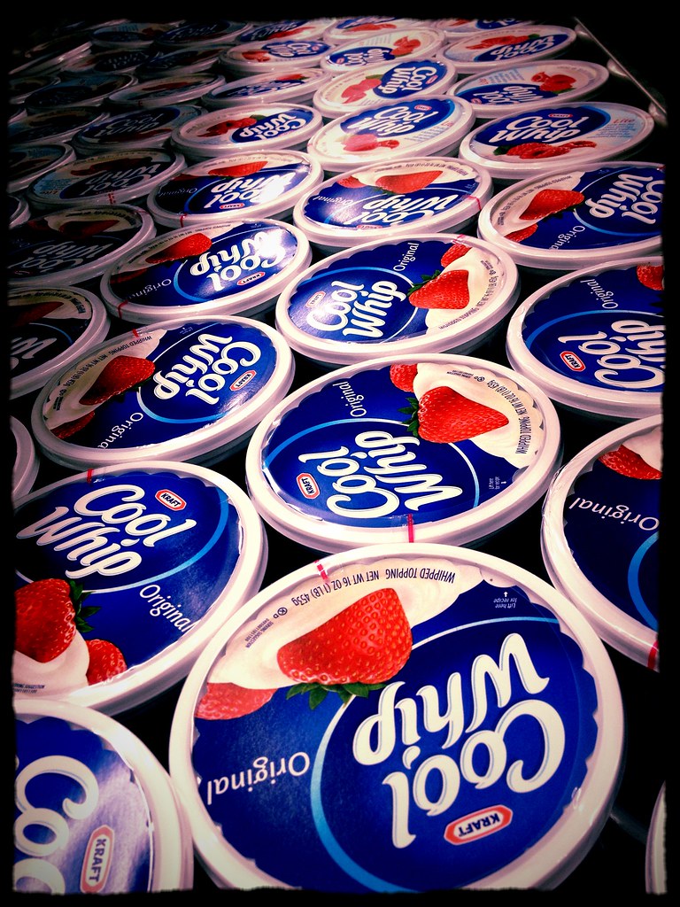 So much Cool Whip And so nicely displayed. Jason Dean Flickr
