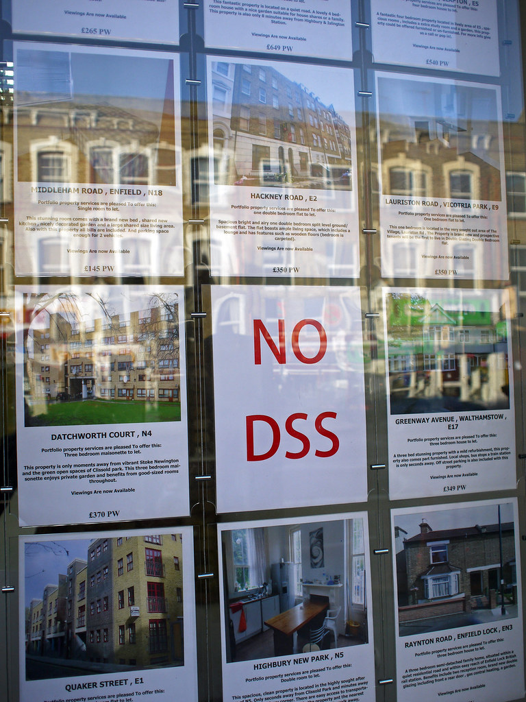 Estate agent's window on Stoke Newington Road If you haven… Flickr