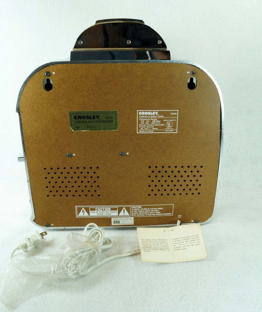RD11168 Crosley CR9 Select O Matic 100 Collectors Edition… Flickr