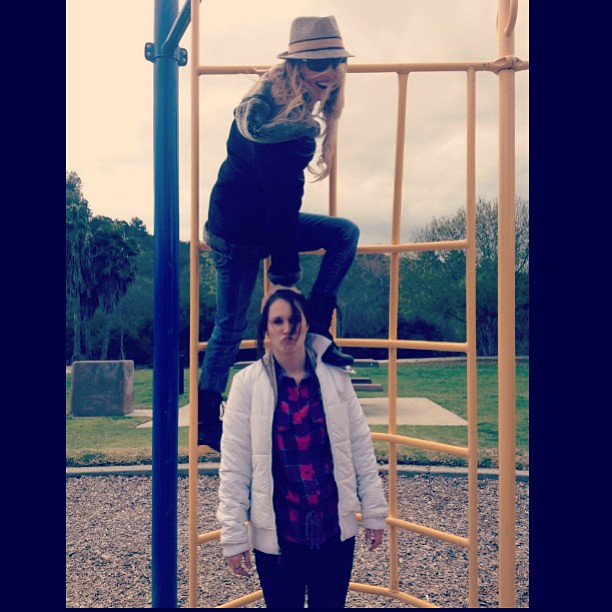 She is my rock ) kaelynboo sweetbabybump Flickr