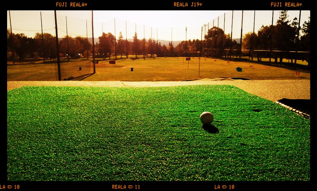 Went to the driving range and hit a bucket of balls. Lumi… Flickr