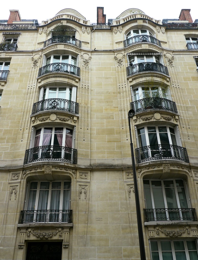 Paris, 84 rue Jean de La Fontaine Henri Preslier architec… Flickr