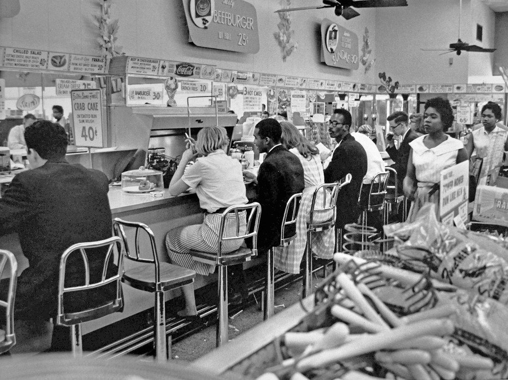 First Day of Arlington, Virginia Desegregation SitIns Ju… Flickr