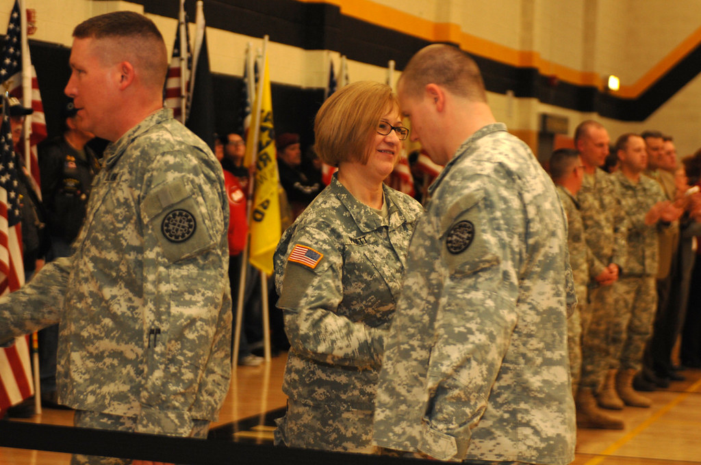 144th Military Police Deployment Ceremony at Corunna High … Flickr