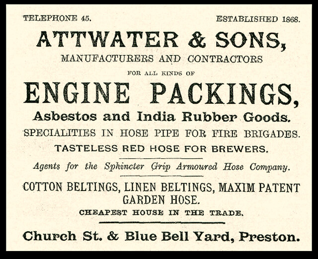 Attwater & Sons, Church Street & Blue Bell Yard, Preston. Flickr