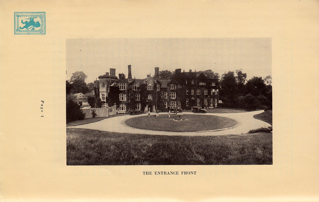 The Entrance Front from Stoke Court, Stoke Poges, in the C… Flickr