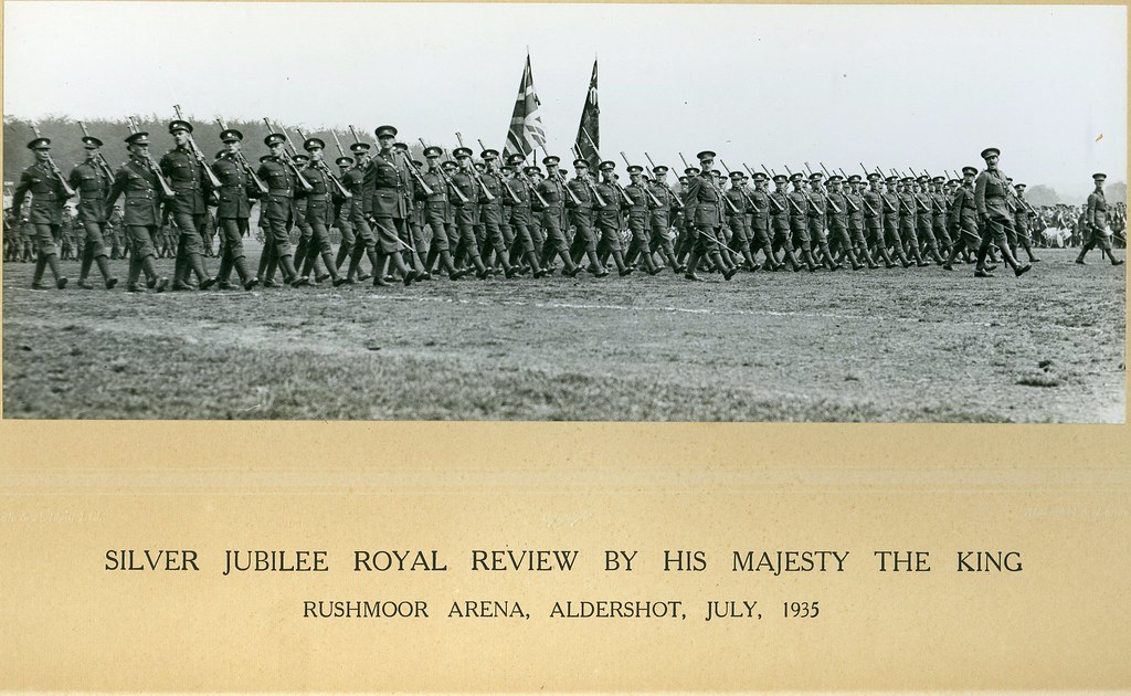 Photograph The Silver Jubilee Review Aldershot. July 1935… Flickr