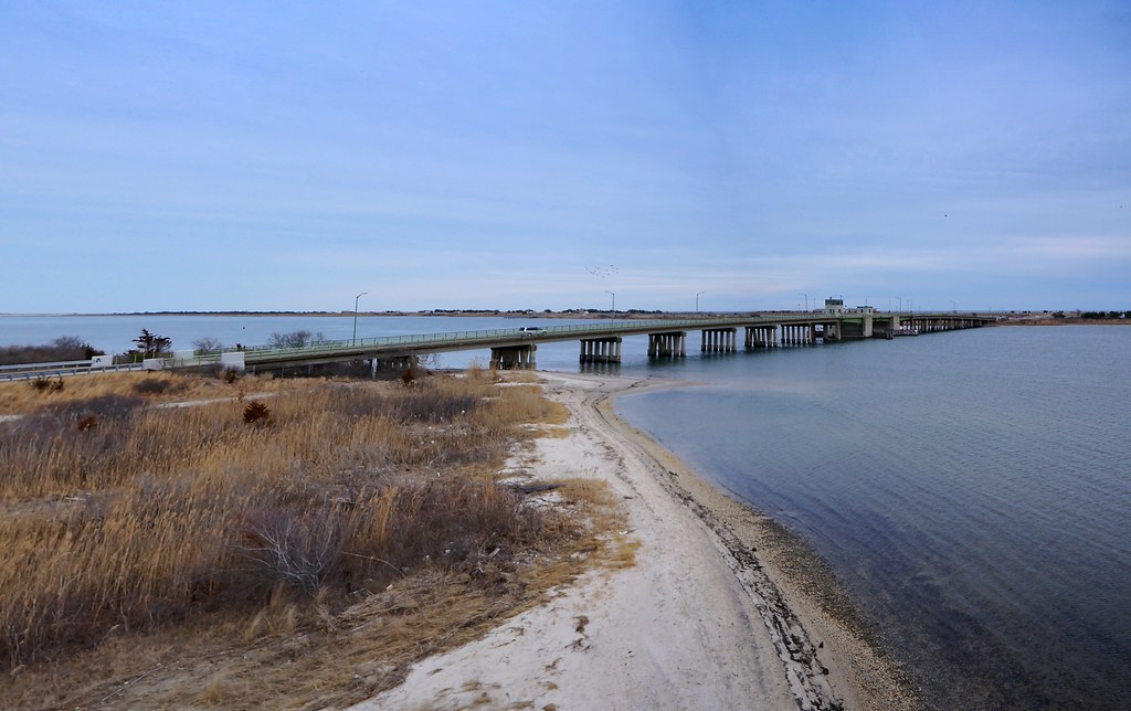 Smith Point Bridge facing South West Panorama This image w… Flickr