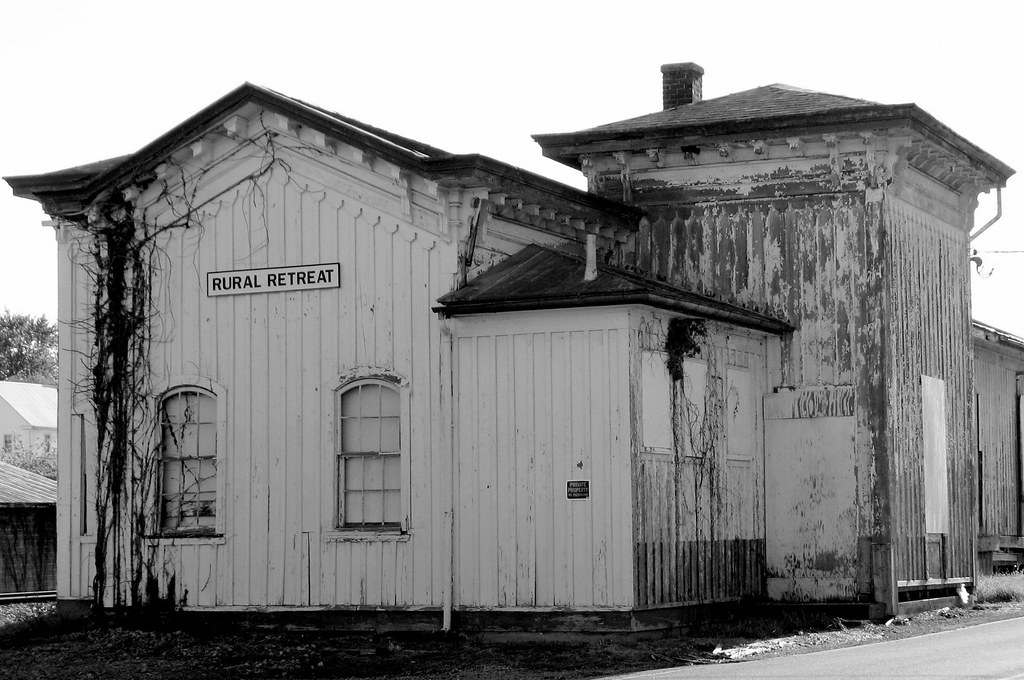 Rural Retreat, VA I drove to see this old train station on… Flickr