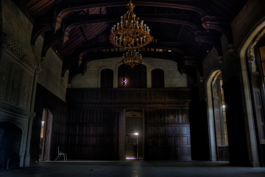 music room abandoned mansion Jeff Hagerman Flickr