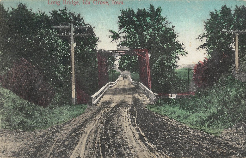 Ida Grove, Iowa, Long Bridge Postmarked September 27, 1910… Flickr