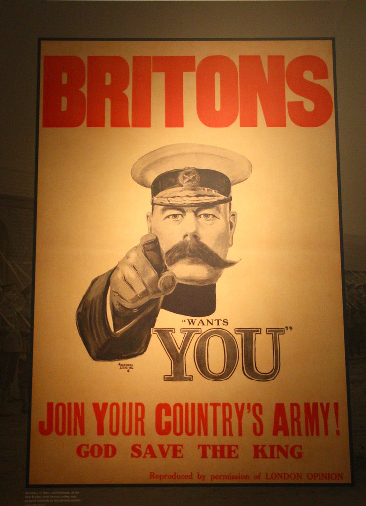 WW1 Kitchener Poster WW1 Kitchener Poster Paul Flickr