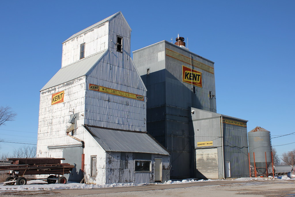 McClelland Feed & Grain Elevator McClelland, IA Tom McLaughlin Flickr