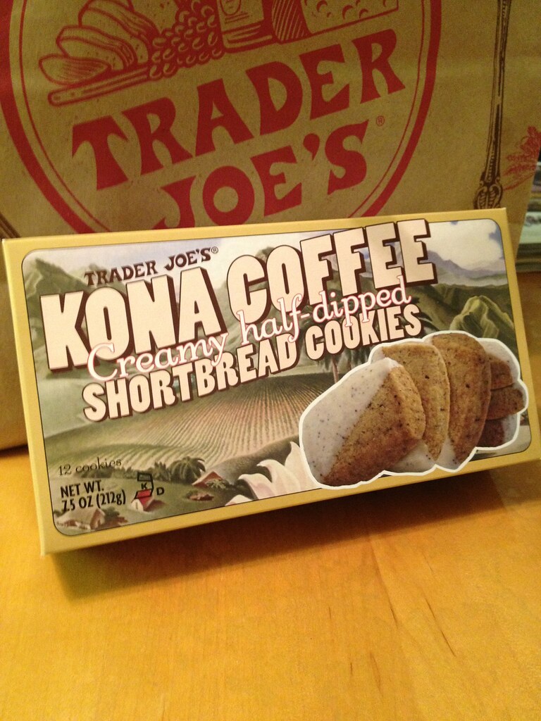 KONA COFFEE SHORTBREAD COOKIES トレジョのコナコーヒークッキー Rant Flickr