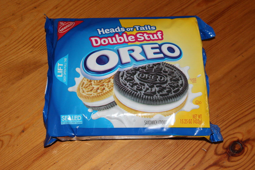 Heads or Tails Double Stuf Oreo Yummy! Like_the_Grand_Canyon Flickr