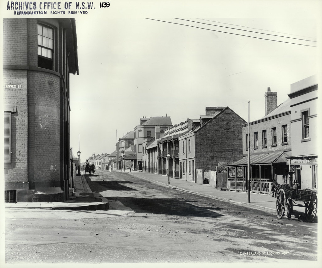 Cumberland Street looking north from Essex Street, The Roc… Flickr