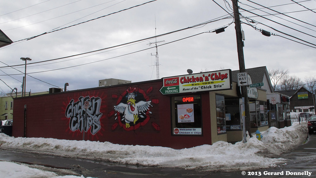 Chicken'n' Chips Location Nashua (NH USA) Gerard Donnelly Flickr