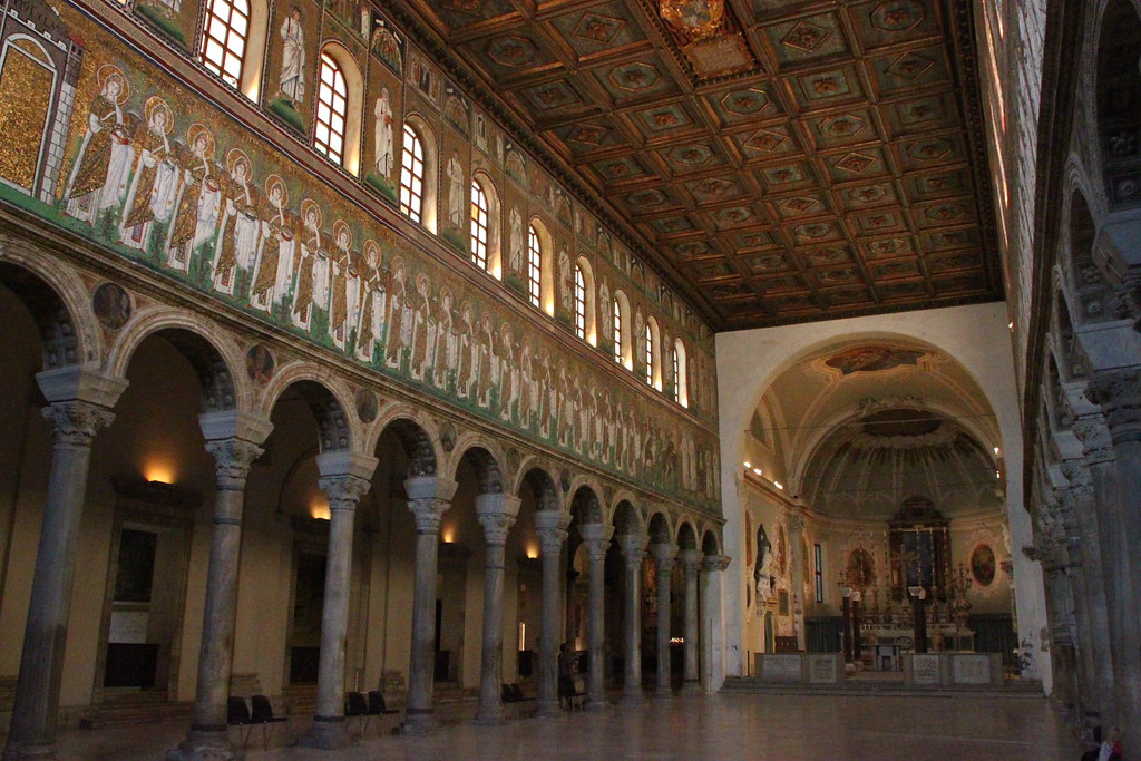 Basilique SaintApollinaireleNeuf à Ravenna Basilique Sa… Flickr